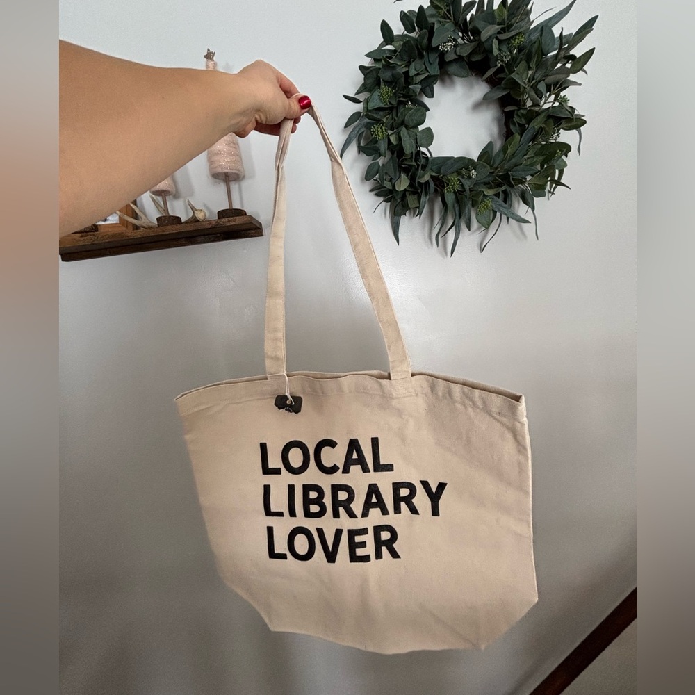 BNWT Local Library Lover Tote Bag